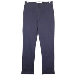 The Normal Brand Men's Navy Chino Pants Size Straight Fit 34x34‎ (Fits 34x33)